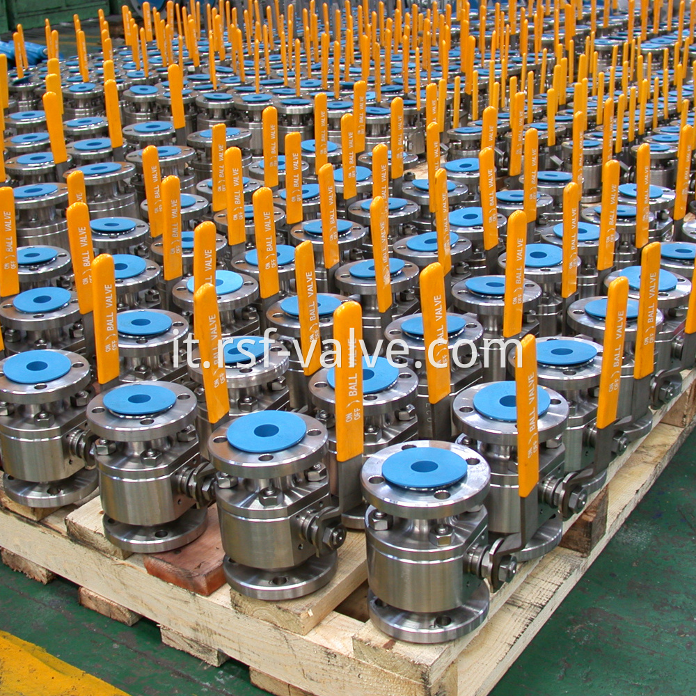 2pc Forged Steel Floating Ball Valve